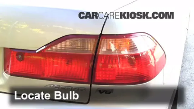 1999 Honda Accord LX 3.0L V6 Sedan (4 Door) Lights Brake Light (replace bulb)